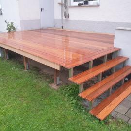 Jatoba Terrasse in Münsingen 